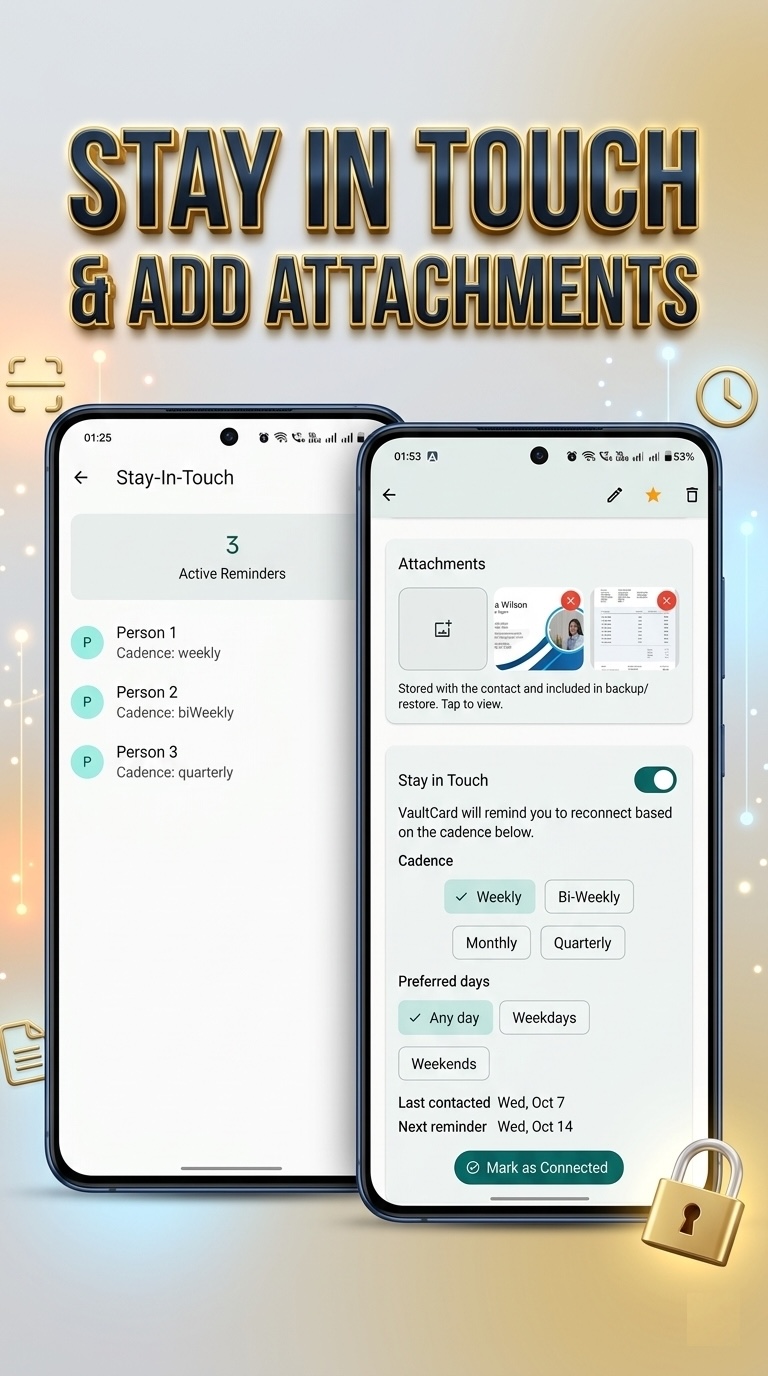Reminders Screen